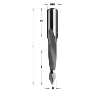 314.090.11 Wiertło HW P D=9I=35 L=70 S=10x26 RH