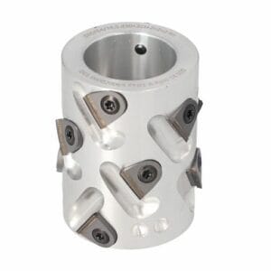 DGL.Głowica D=60 I=64/74,5 d=20+2CH      Z=2+2 (12) a35° H=3 RH podfr. górne 31,5 mm + kołnierz dolny 1,5 mm