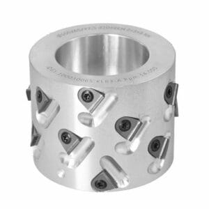DGL.Głowica D=100 I=65/76,5 d=20+2CHZ=3+3 (18) a30° H=3 LH podfr. górne 34,5 mm + kołnierz dolny 3,5 mm