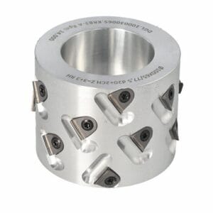 DGL.Głowica D=100 I=65/77,5 d=20+2CHZ=3+3 (18) a35° H=3 RH podfr. górne 35,5 mm + kołnierz dolny 2,5 mm