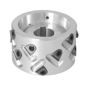 DGL Głowica DIA D=100 I=44/58,5 d=30+2CH Z=3+3 (12) a45° H=3 RH podfr.górne HOMAG/BRANDT