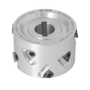 DGL.Głowica D=100 l=51 d=30+2CHZ=2+2 (10) a30° H3 RH podfr górne 4 mm / kołnierz dolny 4 mm