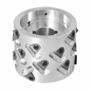 DGL Głowica DIA D=100 I=65 d=30+2CH      Z=3+3 (21) a45° H=3 RH podfr. górne / SCM