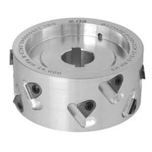 DGL Głowica DIA D=125 I=40 d=30+2CH      Z=3+3 (12) a35° H=3 RH podfr. obustronne 11+5 / KDT