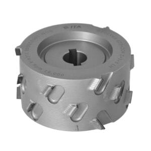 DGM.Głowica D=100 I=48 d=20+2CHZ=3+3 (18) H=4,5 LH podfrez. obustronne
