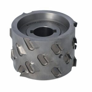 DGM.Głowica D=100 l=64 d=30+2CHZ=3+3 (24) H4,5 RH podfrez. górne 11 mm + kołnierz dolny 5 mm