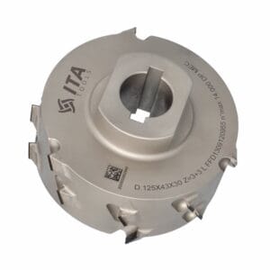 DGM Głowica DIA D=125 I=43 d=30+2CHZ=3+3 H=4,5 LH podf.dolne/ZPK + kołnierz IMA