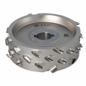 DGM.Głowica D=150 l=46 d=30+2CH LNZ=4+4 H=4,5 a54° RH / podfr. obustronne 13 mm / LOW NOISE