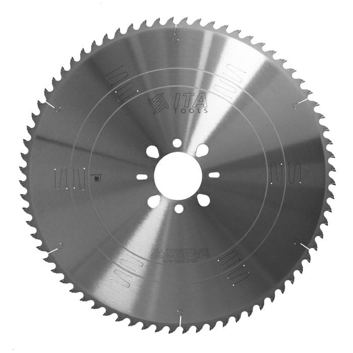 ITA TOOLS Piła tarczowa PCD do pilarki panelowej D530 F80 Z72 K4,8/3,5 H6 TP (TCG) DSA.530080072.006