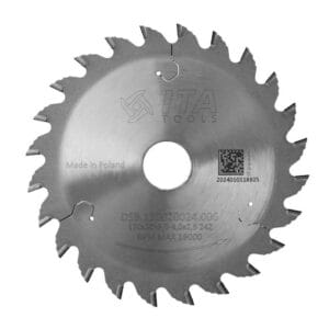 ITA TOOLS Podcinak trapezowy PCD D120 F20 Z24 K3,0/4,0 P2,5 H6 TNS (CON+ATB) DSB.120020024.006