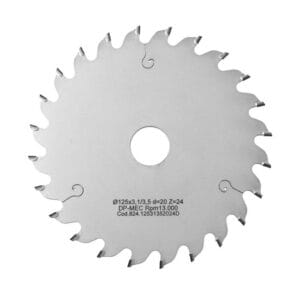ITA TOOLS Podcinak trapezowy PCD D125 F20 Z24 K3,1/3,5 P2,5 H4 TNS (CON+ATB) DSB.125020024.024