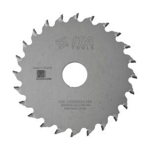 ITA TOOLS Piła tarczowa PCD do rowkowania D100 F20 Z24 K3,2/2,2 H4 PR (FTG) DSR.100020024.034