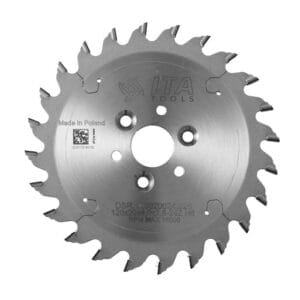 ITA TOOLS Piła tarczowa PCD do rowkowania D120 F20 Z24 K4,0/2,8 H6 PR (FTG) DSR.120020024.026