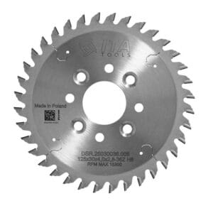 ITA TOOLS Piła tarczowa PCD do rowkowania D125 F30 Z36 K4,0/2,8 H6 PR (FTG) DSR.125030036.006