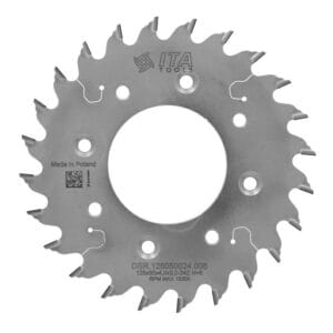 ITA TOOLS Piła tarczowa PCD do rowkowania D125 F50 Z24 K4,0/3,0 H6 PR (FTG) DSR.125050024.006
