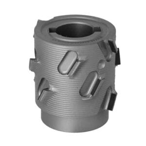 DGM.Głowica D=60 l=48 d=25+2CH LN Z=2+2 (12) H4,5 LH kołnierzem do Felder G360