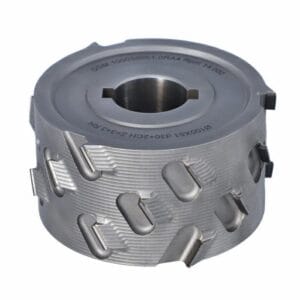 DGM.Głowica D=100 l=51 d=30+2CH LNZ=3+3 (21) H4,5 RH kołnierz dolny 5 mm SCM K360