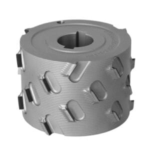 DGM.Głowica D=100 l=64 d=30+2CH LN Z=3+3 (24) H=4,5 RH podfrezowanie górne