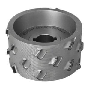 DGM Głowica DIA D=125 l=64 d=30+2CH LN Z=3+3 H=4,5 LH podfrezowanie górne