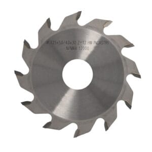 ITA TOOLS Piła tarczowa HM do rowkowania D125 F30 Z12 K5,0/4,0 PR (FTG) P05.125030012.50P