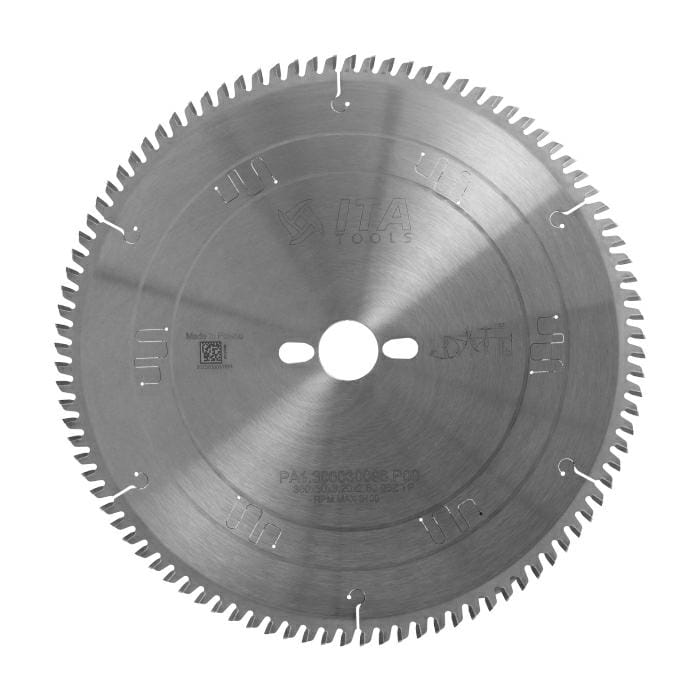 ITA TOOLS Piła tarczowa HM do aluminium/PCV D300 F30 Z96 K3,2/2,6 TP (TCG) PA1.300030096.P00