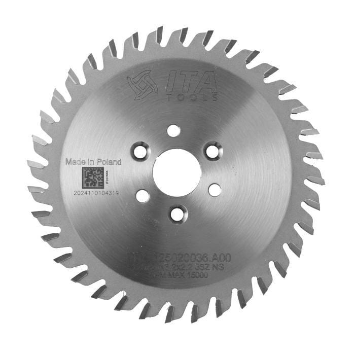 ITA TOOLS Piła tarczowa HM D125 F20 Z36 K3,2/2,2 NS (ATB) 3/M4/35 PDA.125020036.A00