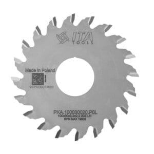 ITA TOOLS Piła tarczowa HM do okleiniarek D100 F30 Z20 K3,2 L Poz. PKA.100030020.P0L