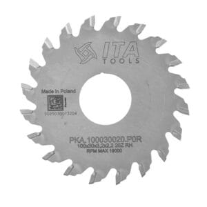 ITA TOOLS Piła tarczowa HM do okleiniarek D100 F30 Z20 K3,2 R Poz. PKA.100030020.P0R