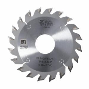 ITA TOOLS Piła tarczowa HM do okleiniarek D116 F30 Z20 K3,4 R Poz. PKA.116030020.P0R