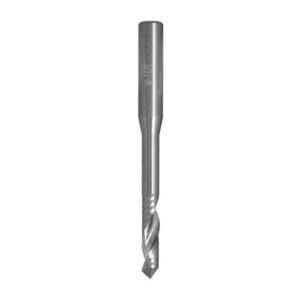 FrezVHM Z1 D=6 I=25 L=80 S=8 RH wyk.     pozytyw obniżenie I2= 45 0,2mm na strone wiercenie V90° aluminium