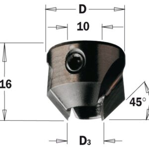 315.220.11 Gzymka HW D3=11-12 D=22 RH