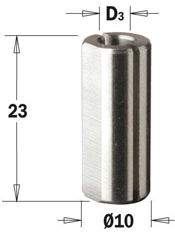 365.050.00 Tuleja D=5 L=23 S=10