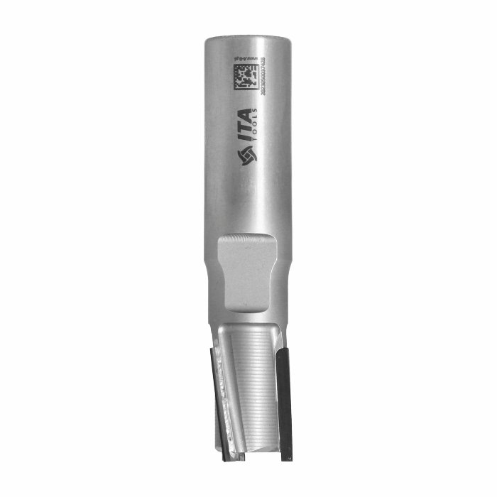 Frez diamentowy PCD Z2+1 D20 I25 S20 Negatyw ITA TOOLS DT2.20.025.20.0SR