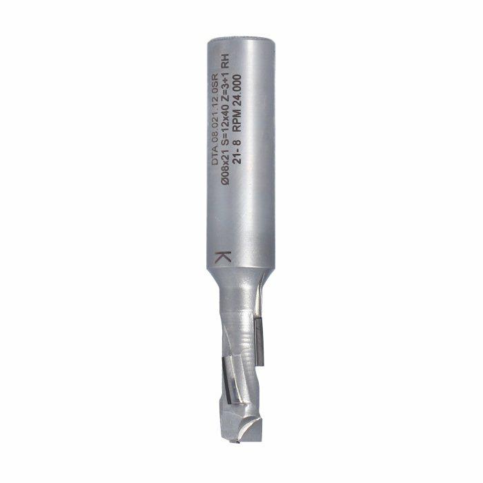 Frez diamentowy PCD Z1+1 D8 I21 S12 ITA TOOLS DTA.08.021.12.0SR - obrazek 3
