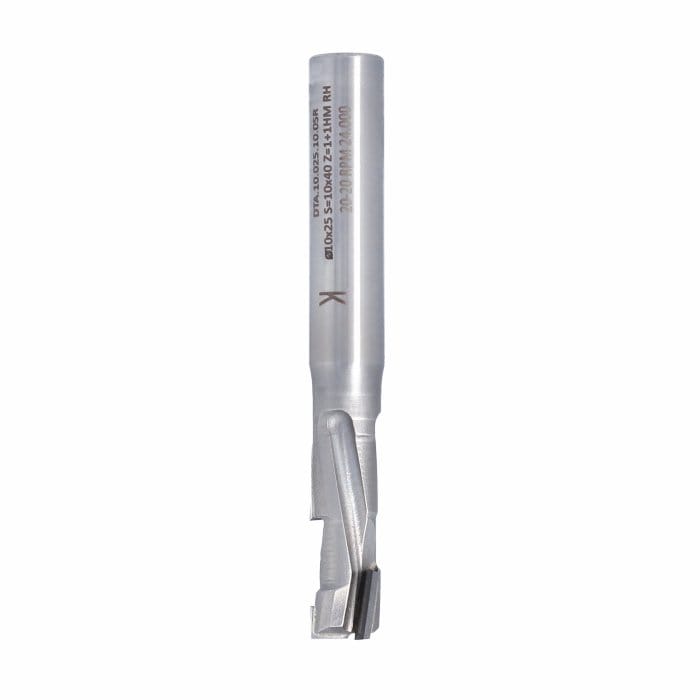 Frez diamentowy PCD Z1+1 D10 I25 S8 ITA TOOLS DTA.10.025.08.0SR - obrazek 4