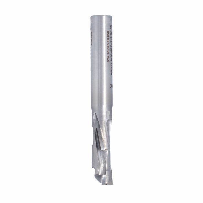 Frez diamentowy PCD Z1+1 D10 I25 S8 ITA TOOLS DTA.10.025.08.0SR - obrazek 5