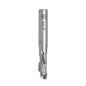 Frez diamentowy PCD Z1+1 D10 I25 S10 ITA TOOLS DTA.10.025.10.0SR