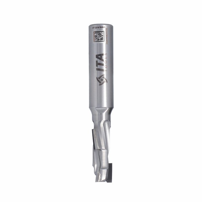 Frez diamentowy PCD Z1+1 D10 I25 S12 ITA TOOLS DTA.10.025.12.0SR