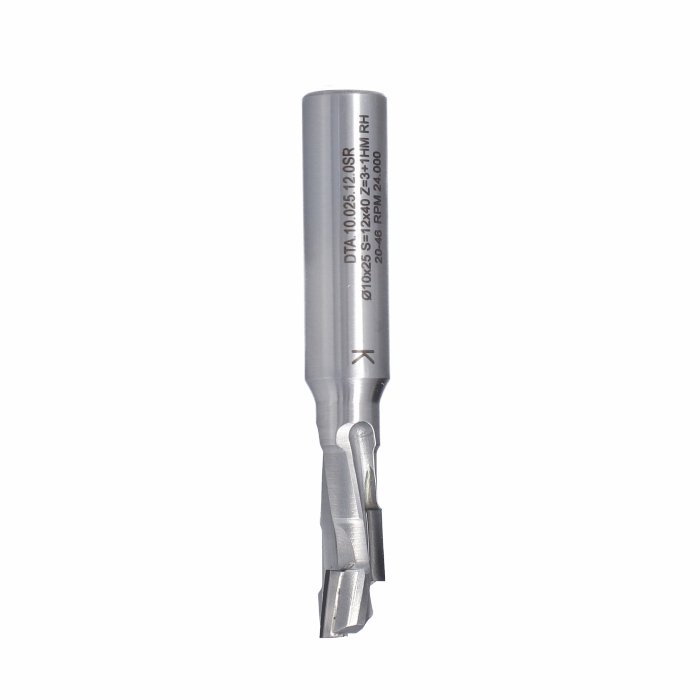 Frez diamentowy PCD Z1+1 D10 I25 S12 ITA TOOLS DTA.10.025.12.0SR - obrazek 4