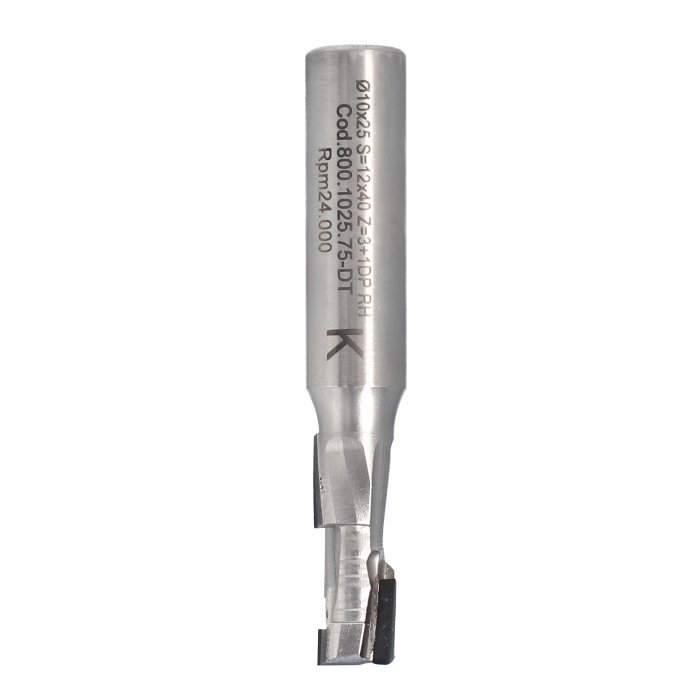 Frez diamentowy PCD Z1+1 D10 I25 S12 ITA TOOLS DTA.10.025.12.2SR - obrazek 3