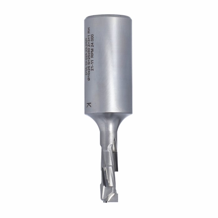 Frez diamentowy PCD Z1+1 D10 I25 S25 ITA TOOLS DTA.10.025.25.0SR - obrazek 3