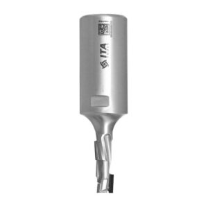Frez diamentowy PCD Z1+1 D10 I25 S25 ITA TOOLS DTA.10.025.25.2SR