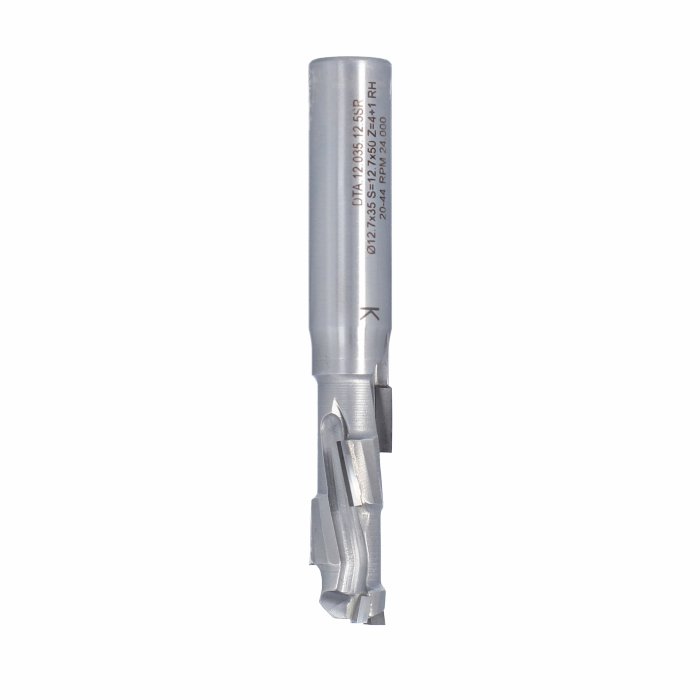 Frez diamentowy PCD Z1+1 D12,7 I35 S12,7 ITA TOOLS DTA.12.035.12.5SR - obrazek 4