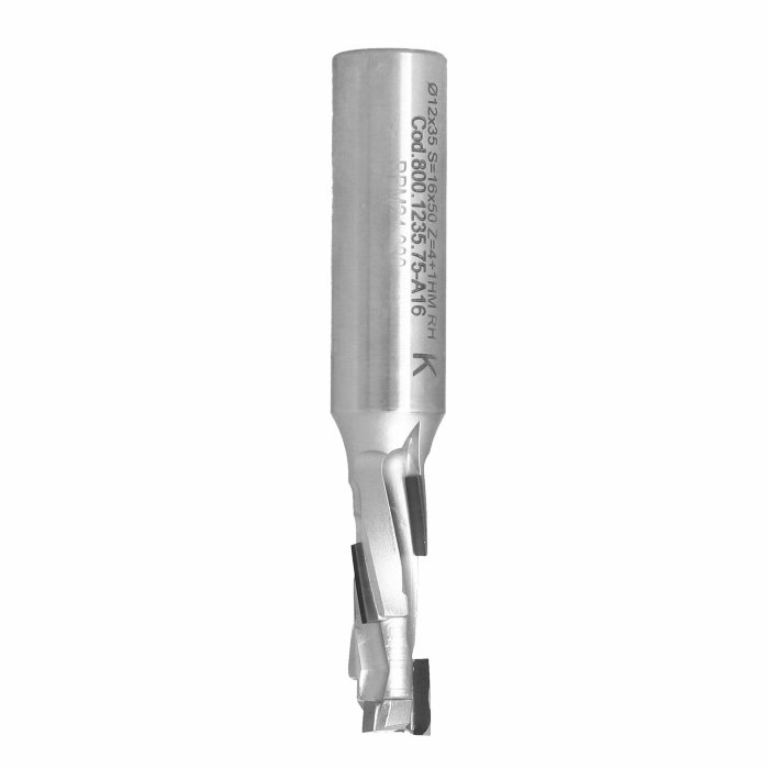 Frez diamentowy PCD Z1+1 D12 I35 S16 ITA TOOLS DTA.12.035.16.0SR - obrazek 4