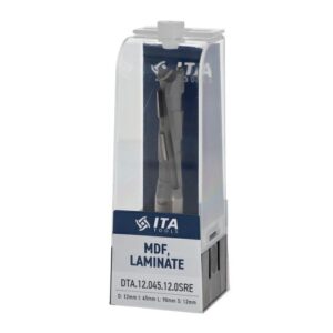 Frez diamentowy PCD Z1+1 D12 I45 S12 ITA TOOLS DTA.12.045.12.0SRE
