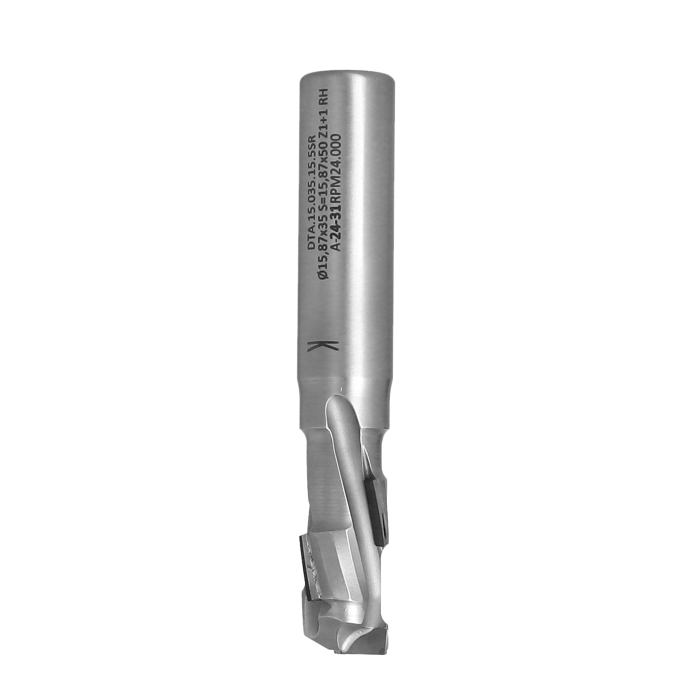 Frez diamentowy PCD Z1+1 D15,87 I35 S15,87 LH ITA TOOLS DTA.15.035.15.5SR - obrazek 3