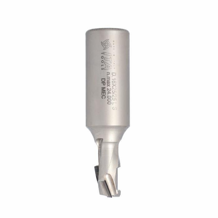 Frez diamentowy PCD Z1+1 D16 I25 S25 LH ITA TOOLS DTA.16.025.25.0SL
