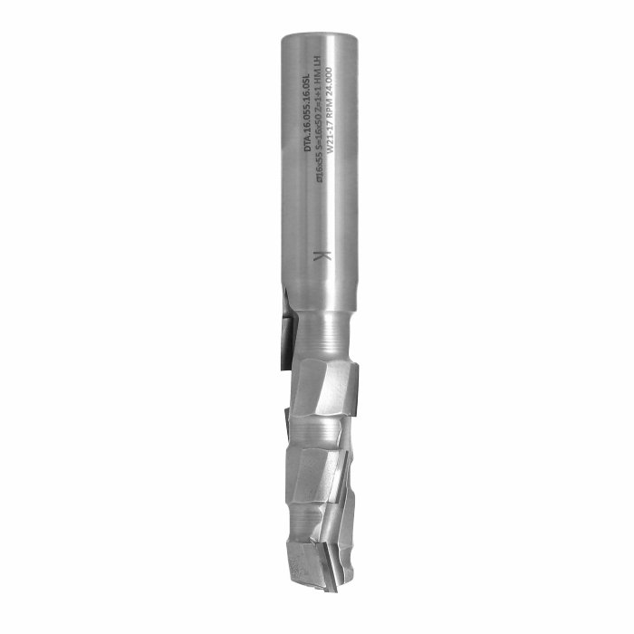 Frez diamentowy PCD Z1+1 D16 I55 S16 LH ITA TOOLS DTA.16.055.16.0SL - obrazek 3