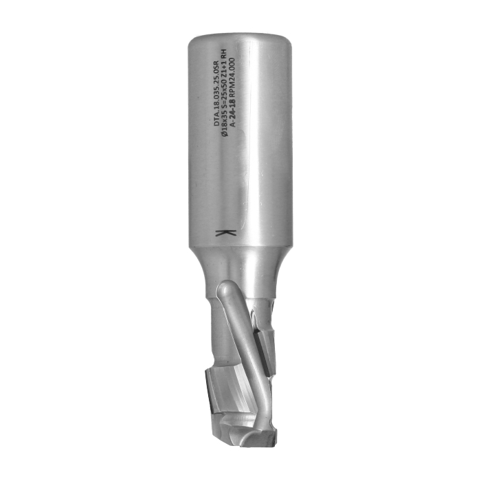Frez diamentowy PCD Z1+1 D18 I35 S25 ITA TOOLS DTA.18.035.25.0SR - obrazek 3