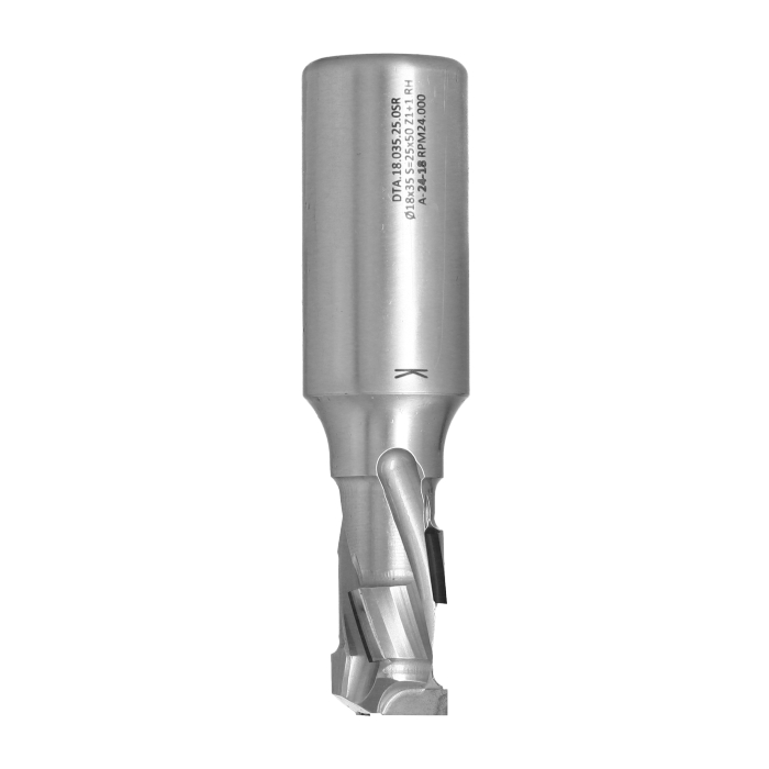 Frez diamentowy PCD Z1+1 D18 I35 S25 ITA TOOLS DTA.18.035.25.0SR - obrazek 4